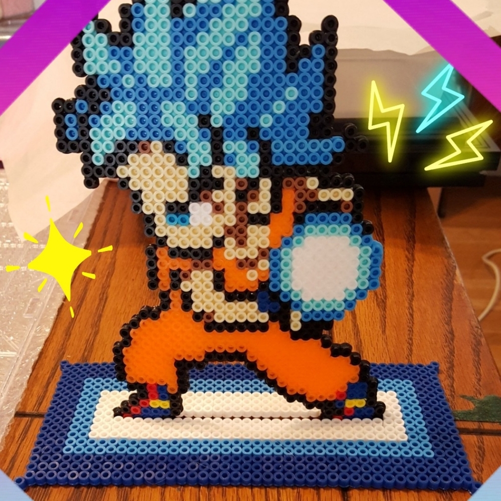Dragon Ball Z Goku Sprite with Stand